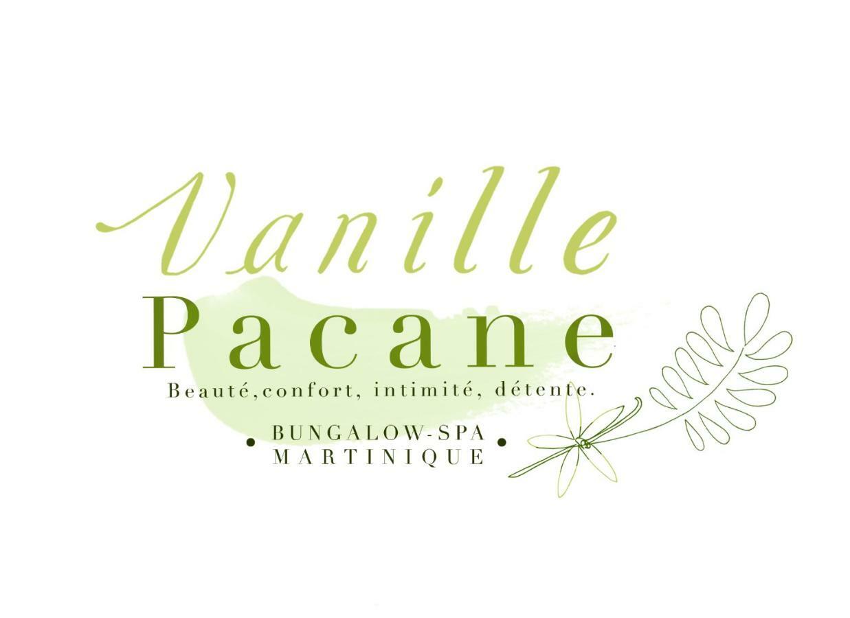 Bungalow Vanille Pacane - Vue Mer Avec Spa Prive Les Trois-Ilets Buitenkant foto